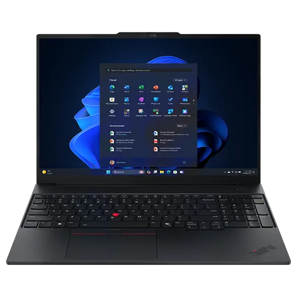 Lenovo | ThinkPad E16 Gen3 Touch Ultra 5 225U 16GB DDR5 512GB 1YR Carry In Black | 21SSS2US00