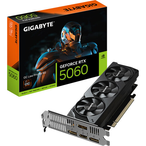 Gigabyte | GeForce RTX 5060 OC Low Profile Graphics Card | GV-N5060OC-8GL