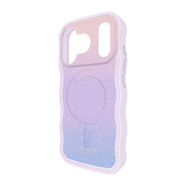 Kate Spade | Wavy MagSafe iPhone 17 Pro Case - Opal Glitter | KS057330