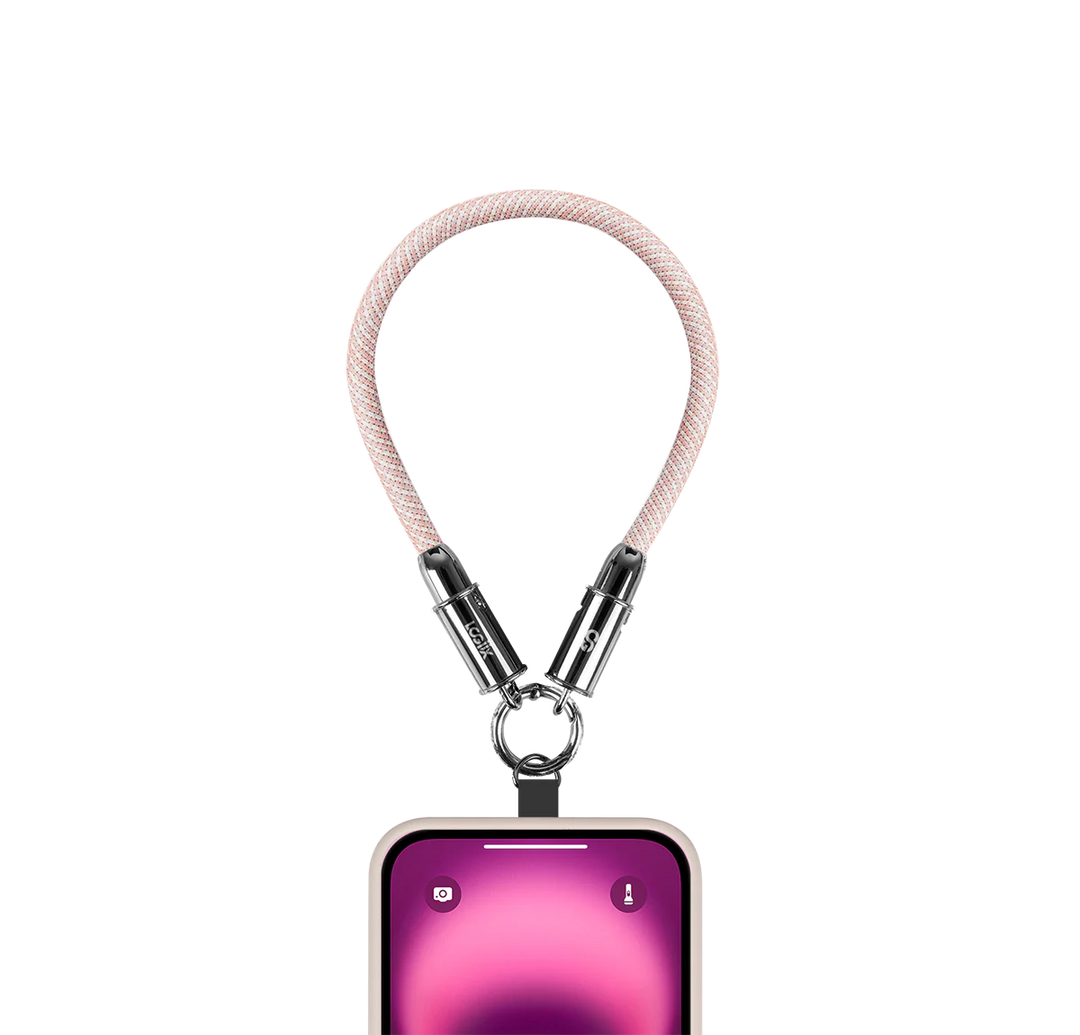 LOGiiX | Wrist Connect USB Type-C to USB Type-C Lanyard Cable 3M/1FT - Pink | LGX-13910 PROMO ENDS NED