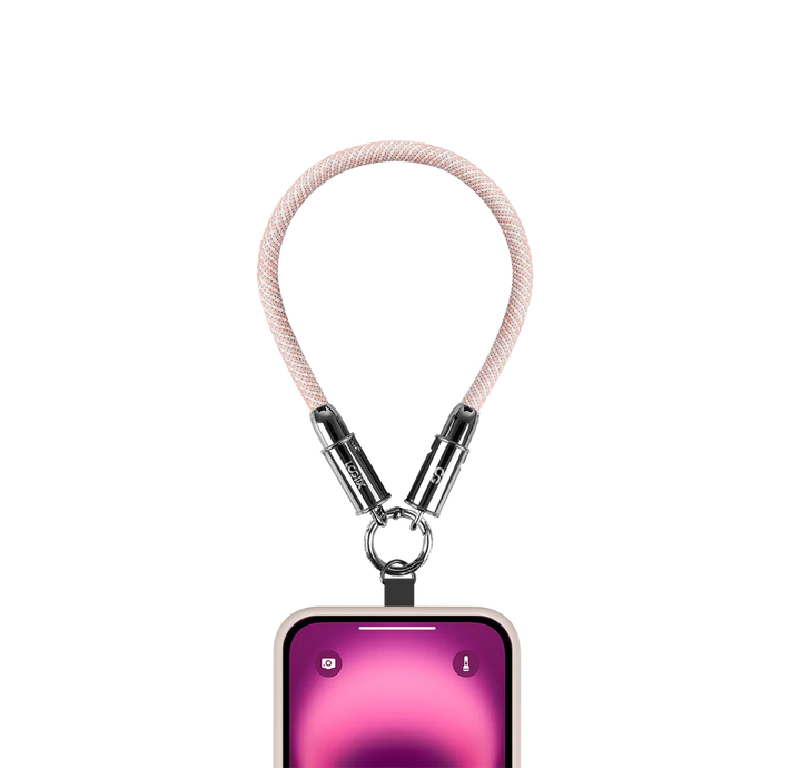 LOGiiX | Wrist Connect USB Type-C to USB Type-C Lanyard Cable 3M/1FT - Pink | LGX-13910 PROMO ENDS NED