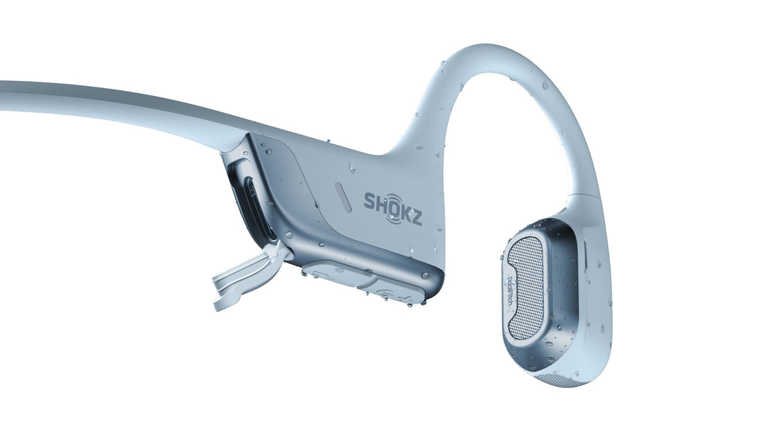 Shokz | OpenRun Pro 2 Mini Bone Conduction Open-Ear Bluetooth Headphones - Blue | S821-MN-BL-CA-326