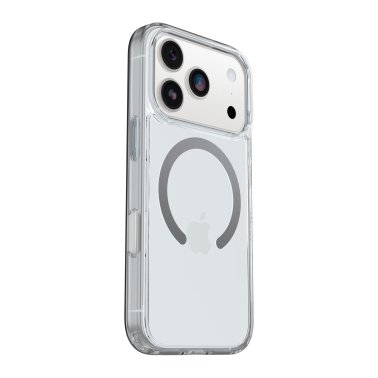 OtterBox | Symmetry w/MagSafe iPhone 17 Pro Clear + Camera Control Case - Clear | 77-98830
