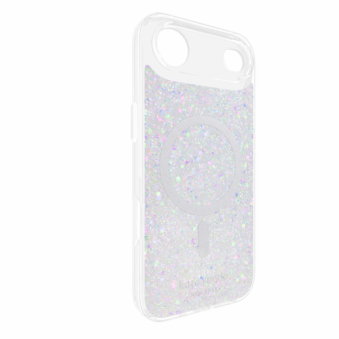Kate Spade | Protective MagSafe Case iPhone 17 Air - Chunky Glitter Iridescent | KS057478
