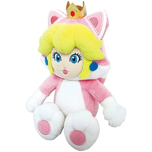 Little Buddy | Cat Peach Official Super Mario 3D World All Star Collection 10" Plush  819996013730