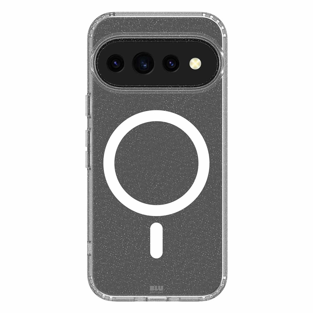 Blu Element | Dropzone Rugged Glitter Case w/Magnets for Google Pixel 11 - Clear | BEPIXDZRG261