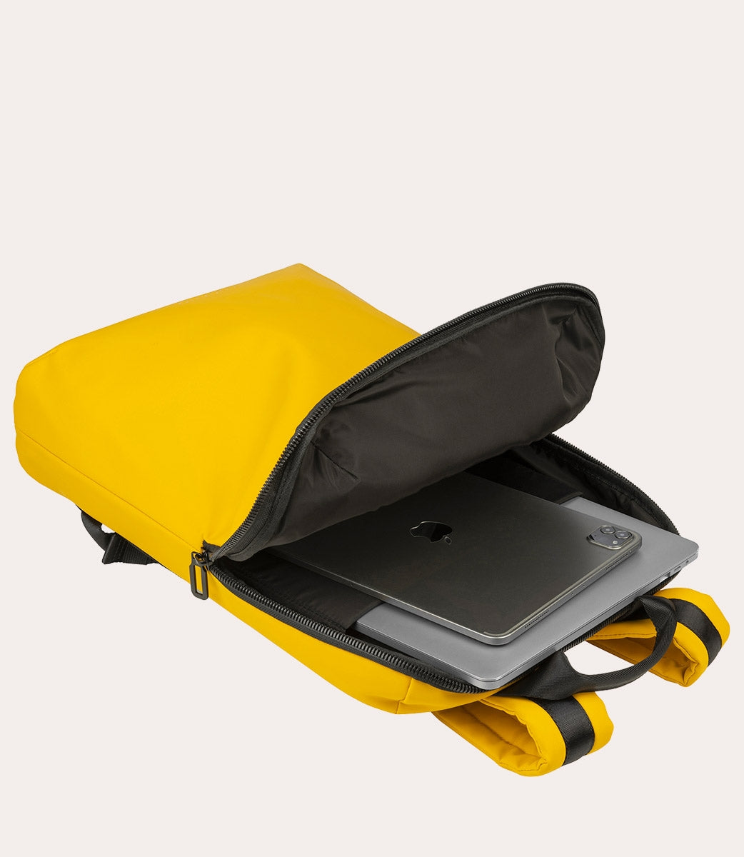 Tucano | Gommo Backpack for 15.6in laptops & 16in MacBook Pro - Yellow | BKGOM15-Y