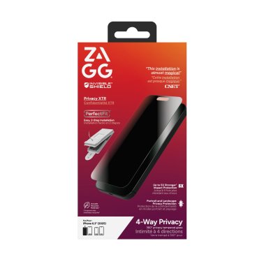 ZAGG | InvisibleShield Glass iPhone 17 /17 Pro /16 Pro Privacy XTR Screen Protector | 200118663