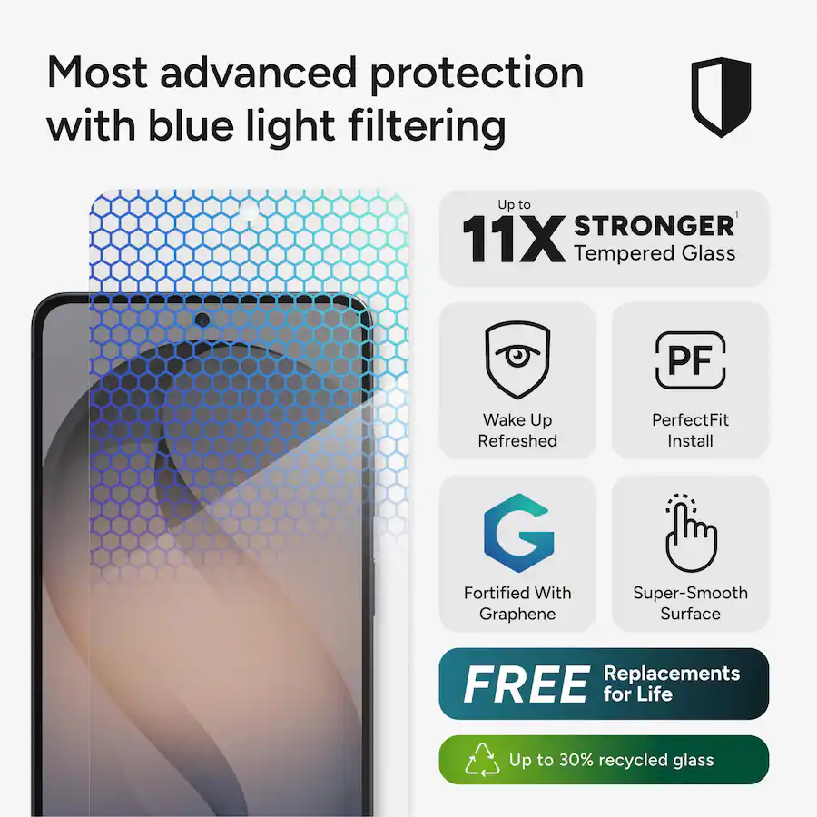 ZAGG | InvisibleShield Glass XTR5 Screen Protector Samsung Galaxy S26 Ultra | 0200121087