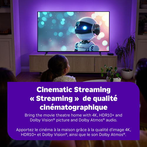 Roku | Ultra 2024 4K HDR Media Streamer with Voice Remote Pro - Black | 4850CA
