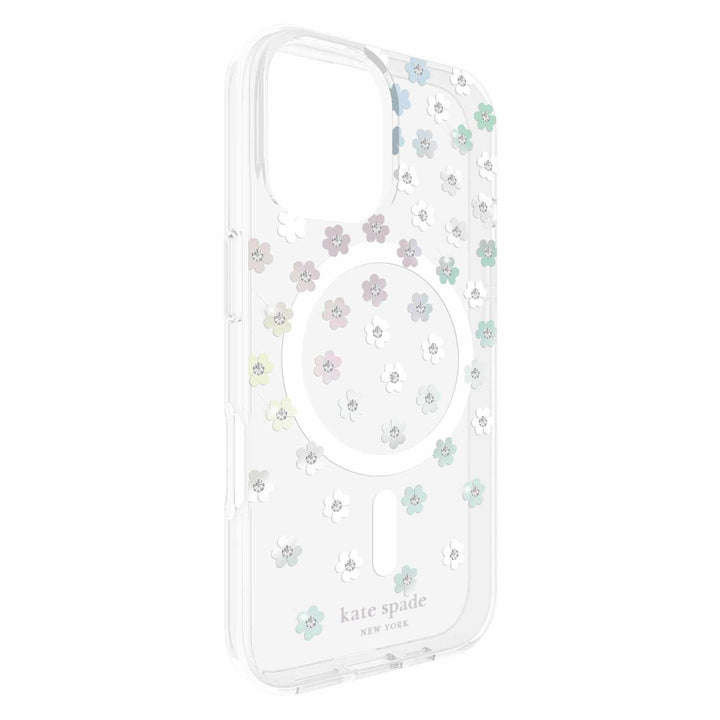 //// Kate Spade | Protective Case w/MagSafe iPhone 16 - Scattered Flowers | 120-8908