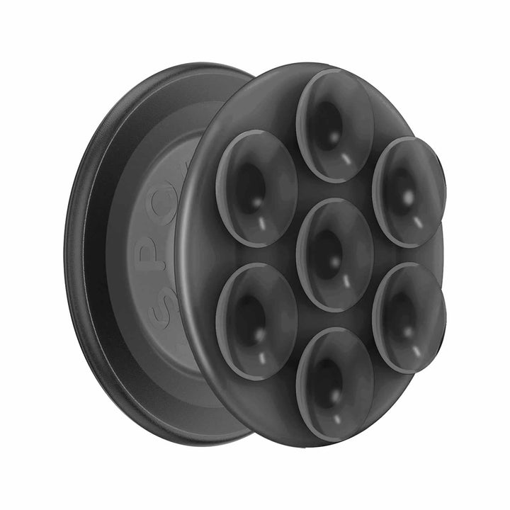 PopSockets | PopGrip Suck-Up for MagSafe Round with Adapter Translucent - Black | 807718