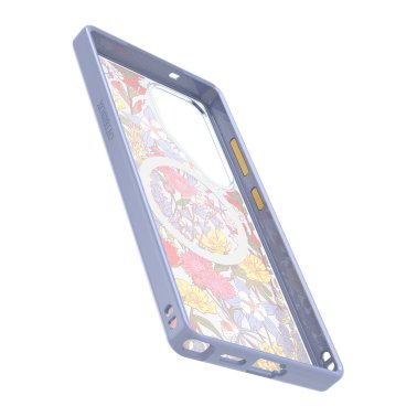 Otterbox | Symmetry Clear Magnets Series Case Samsung Galaxy S25 Ultra -  Purple Wildflower | 77-97693