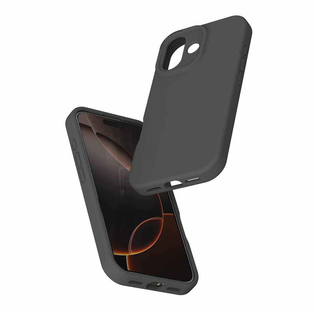 Avana | Velvet MagSafe Case iPhone 17 - Ash | AP7NAVSIKBLCK