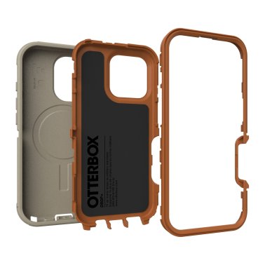 OtterBox | Defender Pro w/ MagSafe Series Case iPhone 16 Pro - Black Real Tree Apx | 77-96030
