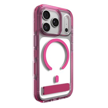 ZAGG | Graphene Santa Cruz Snap iPhone 18 Pro/17 Pro Kickstand Case - Raspberry Pink | 702322313