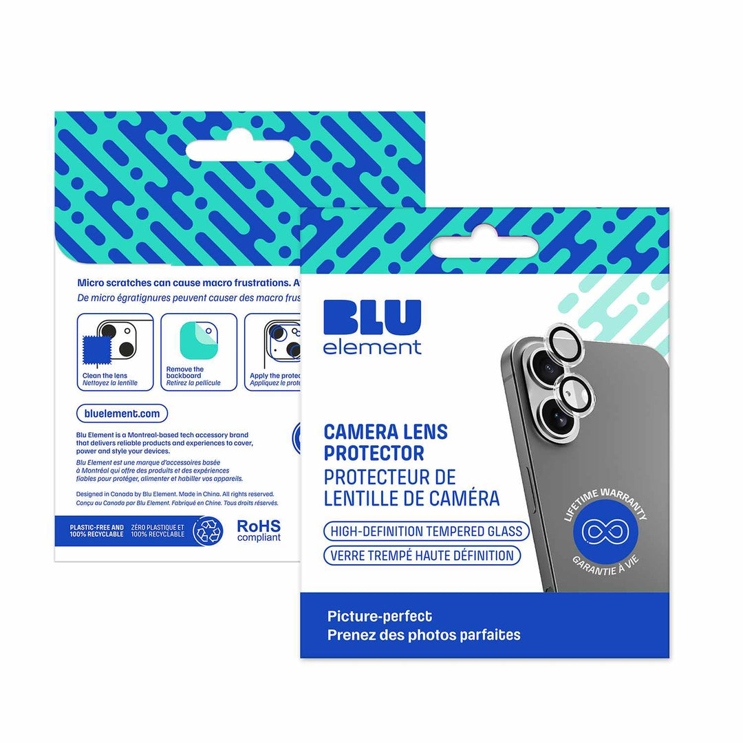 Blu Element | Invisible 1 by 1 Lens Protector iPhone 17 | BELPIP17