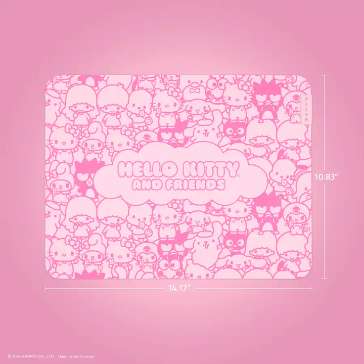 Razer | Gigantus V2 Cloth Gaming Mouse Pad (Medium) - Hello Kitty Edition | RZ02-03333400-R3M1
