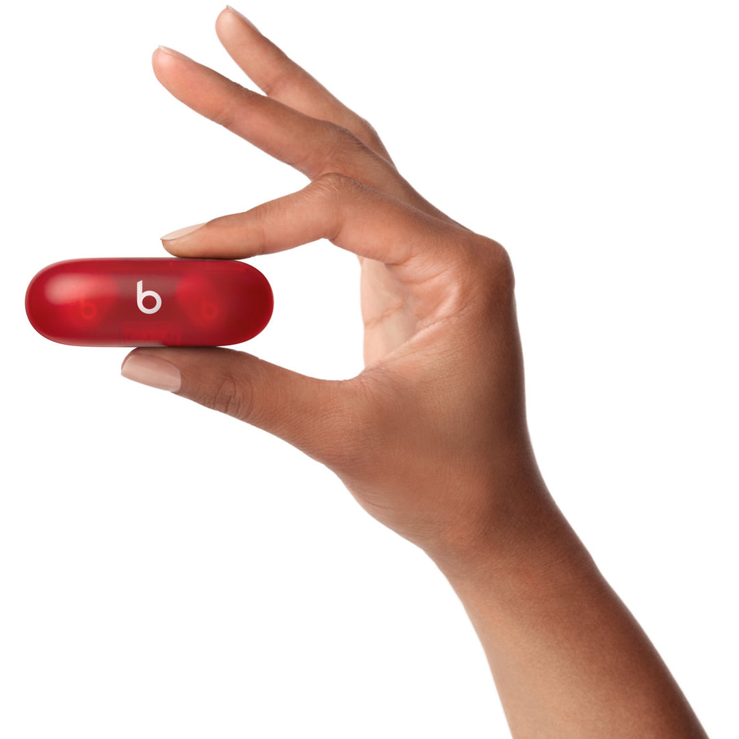 Beats | Solo Buds True Wireless Earbuds - Transparent Red | MUW03LL/A