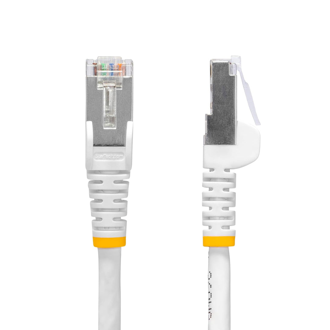 Startech | CAT8 Shielded Patch Cable 25FT - White | NLWH-25F-CAT8-PATCH