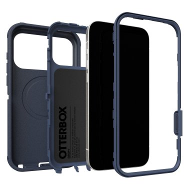 OtterBox | Defender Pro w/MagSafe iPhone 17 Pro Max + Camera Control Case - Blue Sentiment | 77-98432