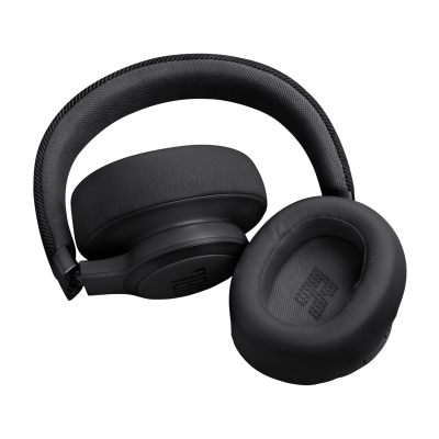 JBL | Live 770NC Wireless Over-Ear True Adaptive Headphones - Black | JBLLIVE770NCBLKAM