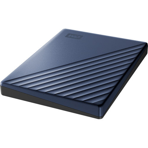 WD | My Passport Ultra 6TB USB-C/USB 3.0 External Hard Drive - Blue | WDBEJA0060BBL-WESN