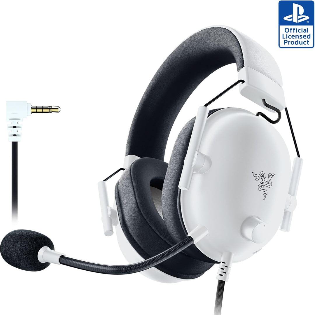 Razer | BlackShark V2 X Gaming Headset  for PS5, Xbox Series X - White | RZ04-03240700-R3U1