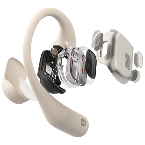 Shokz | OpenFit 2 Open-Ear True Wireless Earbuds - Beige | T920-ST-BG-CA-326