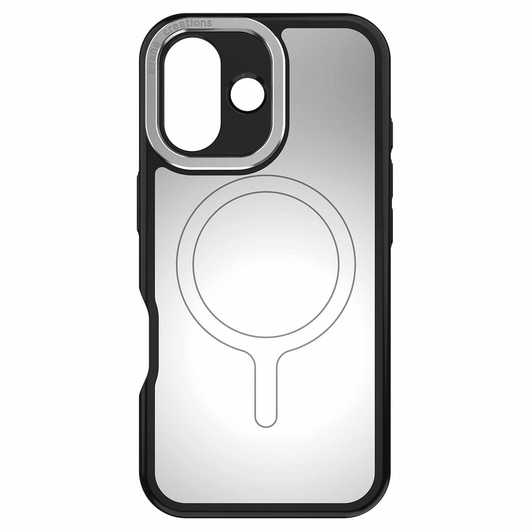 Avana | Glim MagSafe Case Ash for iPhone 17 - Clear/Black | AP7NAVRMRBLCK