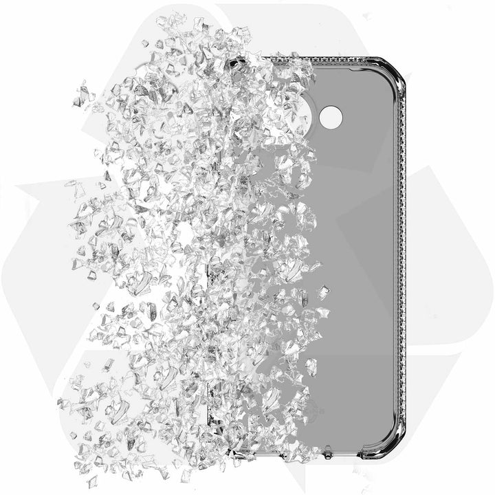 ITSKINS | Spectrum_R Clear Case for Google Pixel 10a - Smoke | GGXASPECMSMOK