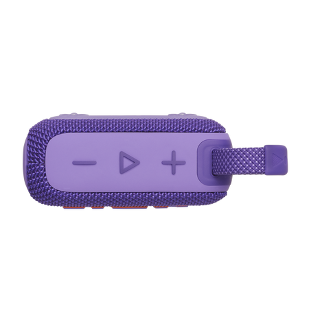 JBL | Go 4 Waterproof Bluetooth Wireless Speaker - Purple | JBLGO4PURAM