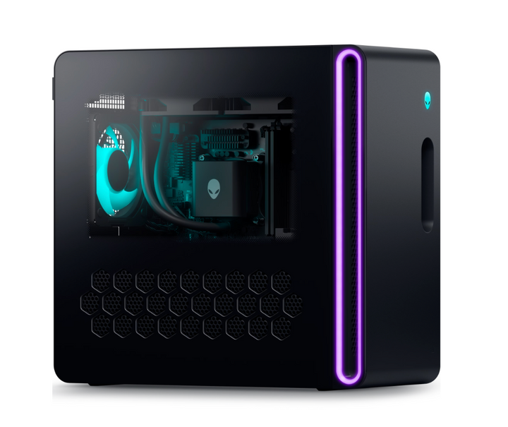 Alienware | Aurora Gaming Desktop Ultra 7 265F 16GB DDR5 1TB RTX 5060 500W Platinum Rated PSU, Clear Door & Air Cooler W11 Home 1YR