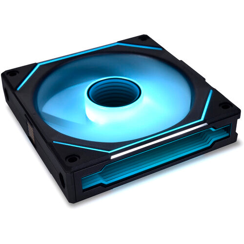 Lian-Li | Fan SL-INFINITY Case Fan 3 Pack with Controller - Black | UF-SLIN120-3B