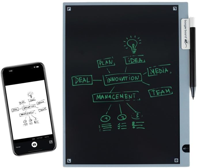Boogie Board | Blackboard 2.0 Smart Scan Reusable Notebook | BD20160001