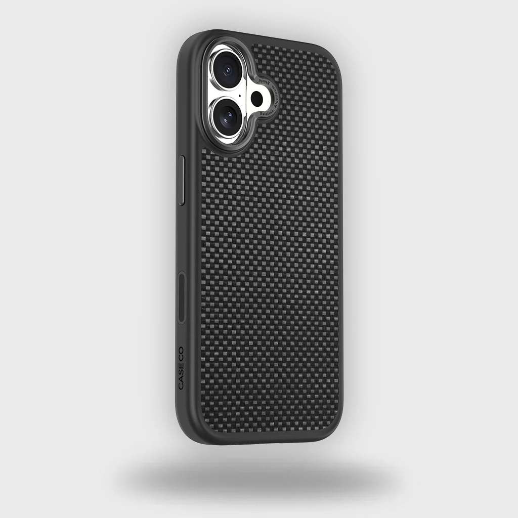 Caseco | Aramid Fiber Weave Pattern iPhone 17 - Black | C28E5-51