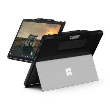 UAG | Microsoft Surface Pro 10 / 9 Scout Series Case w/Handstrap - Black | 15-10731
