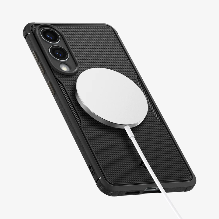 Spigen | Core Armor Magfit Case for Samsung Galaxy S25 Edge - Matte Black | ACS09406