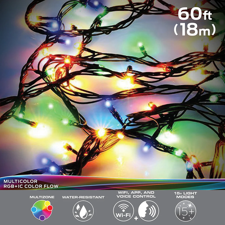 Monster | Illuminessence Holiday+ LED Light 60ft / 18m | MLB71064CAN