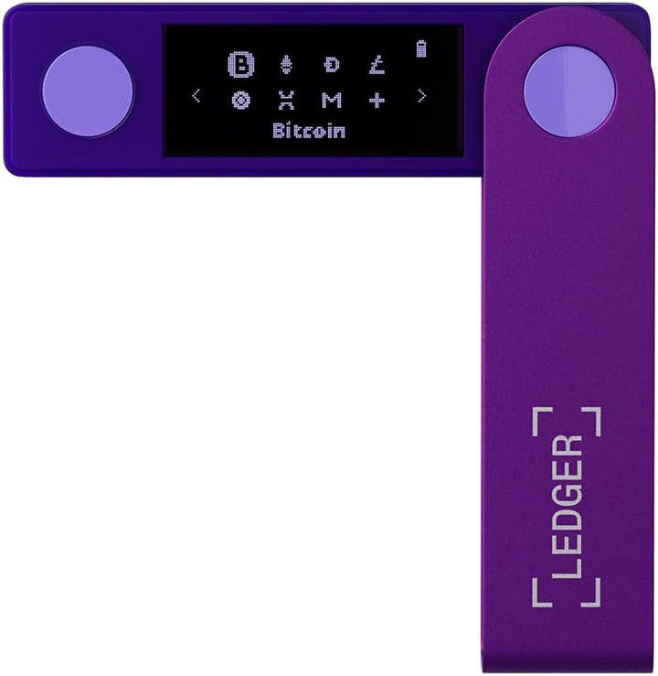 Ledger | Nano X Crypto Wallet- Amethyst Purple | NX-AmethystPurple