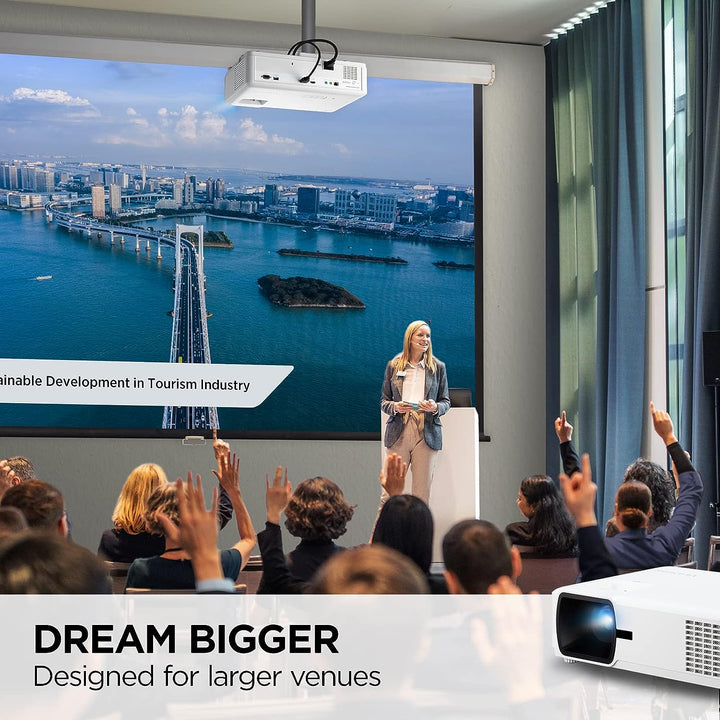 Viewsonic | 4,000 Lumens ANSI 1080P LED Business/Education Projector |  LS610HDH