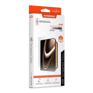 HyperGear | Tempered Glass Screen Protector iPhone Duo w/Dust-Free Install Tray | 16680