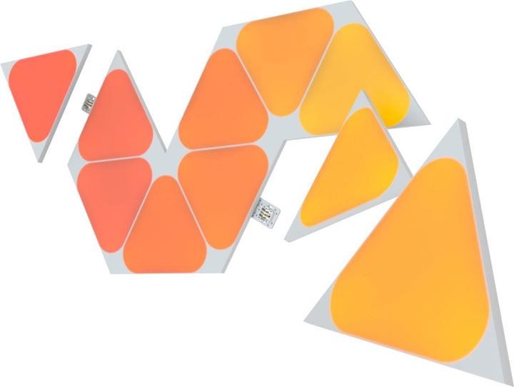 Nanoleaf | Shapes - Triangles Mini - Expansion Pack - 10 Panels | NL48-1001TW-10PK