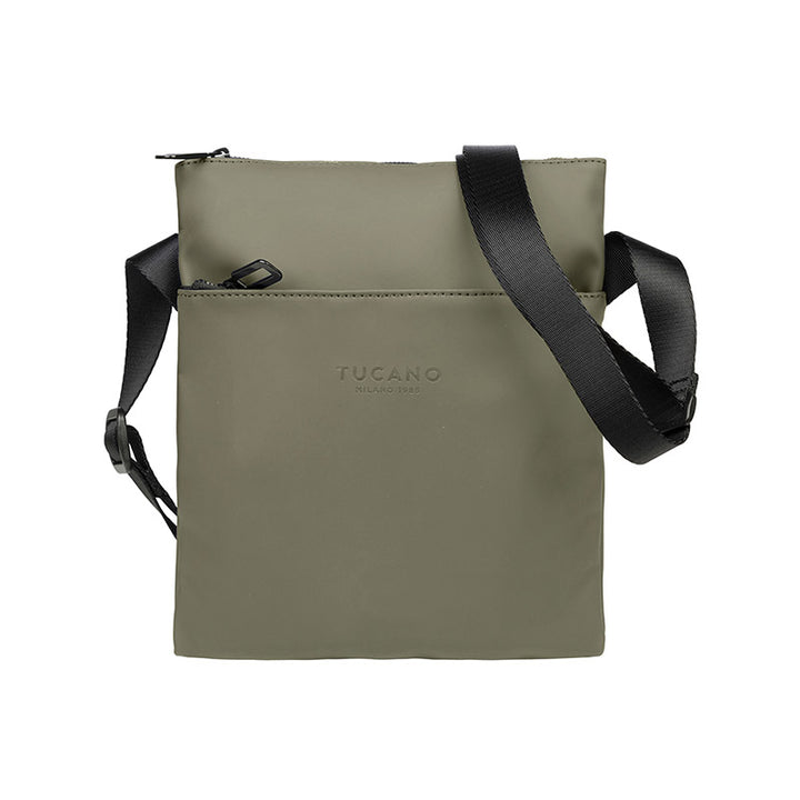Tucano | Gommo Small Shoulder Bag w/Internal Anti-Radiation System - Green | BGOMSB-VM