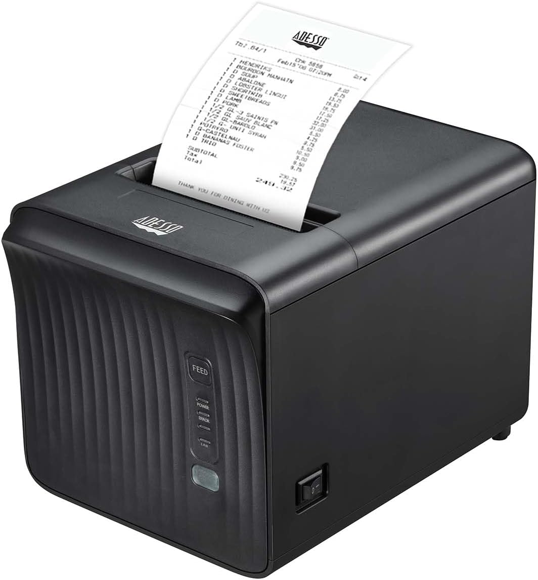 Adesso | Network Interface Thermal Receipt Printer | NUPRINT330