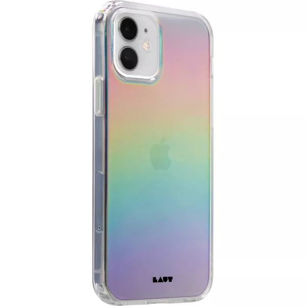LAUT | Holographic Case iPhone 12 / 12 Pro - Pearl | L_IP20M_HO_W