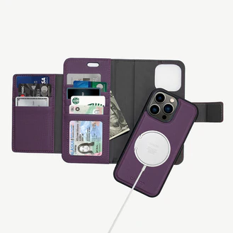 Caseco | 5th Ave MagSafe iPhone 15 Pro Max - Purple | C31B4-11
