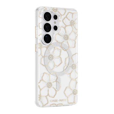 Case-Mate | Floral Gems w/Magnet Case Samsung Galaxy S26 Ultra - Gold | CM059866