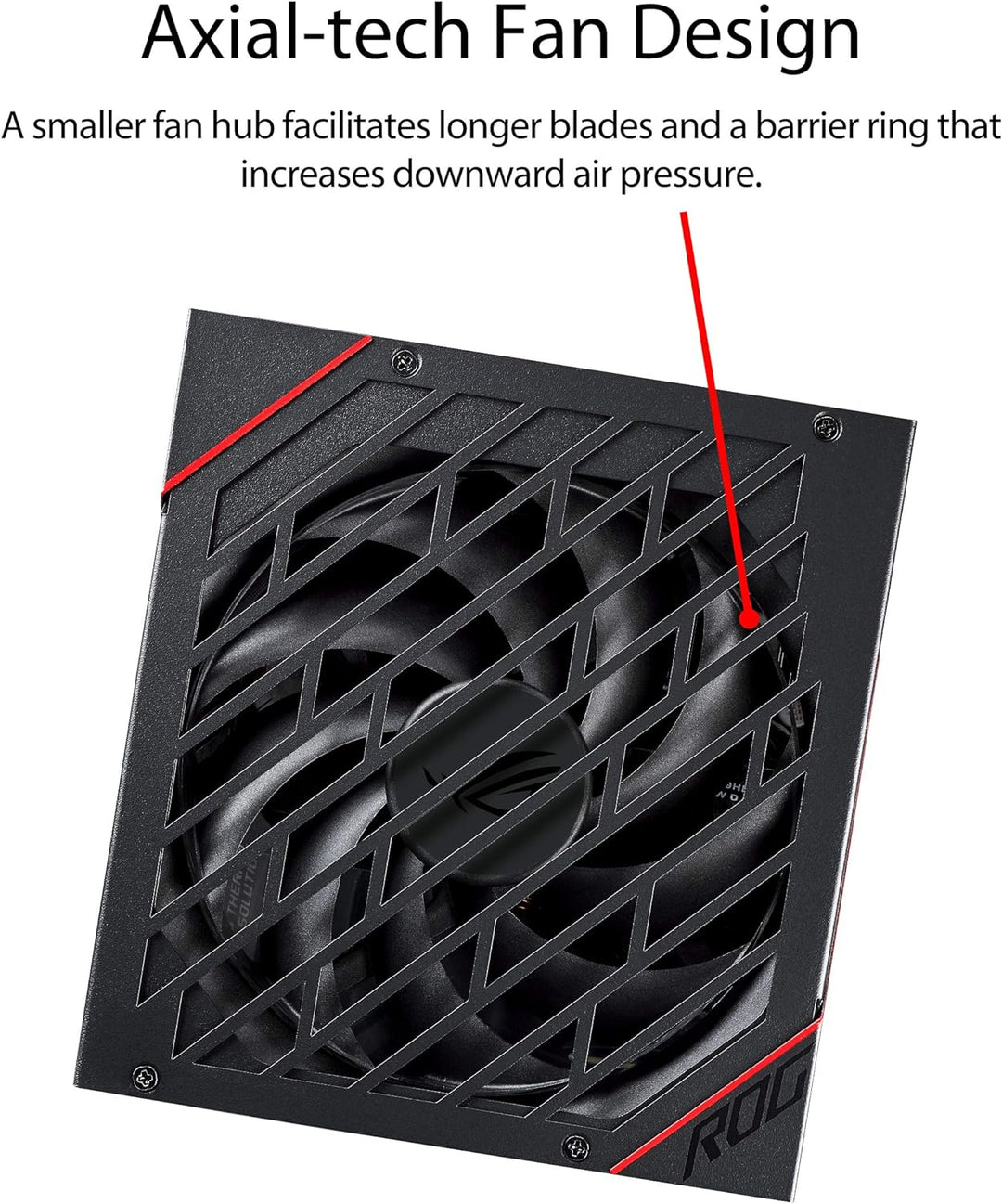 Asus | Power Supply ROG Strix 1000W ATX 80+ Gold Fully Modular w/ 0dB Axiel Fan | ROG-STRIX-1000G