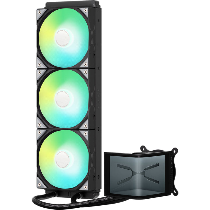 TRYX | Fan PANORAMA SE 360mm ARGB Liquid Cooler Fan Size 120mm  - Black | L-P360L-AM3M-G0K
